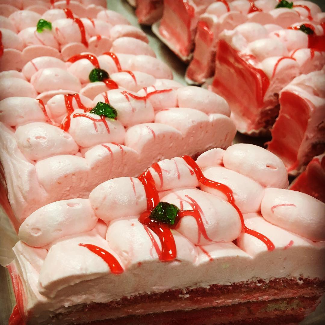 Gâteau à la fraise