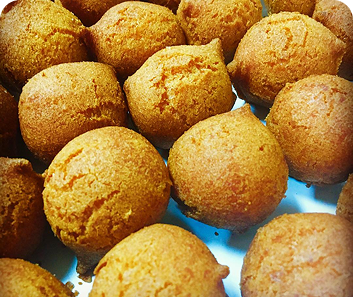 Beignets Soufflé Parfumé à la Vanille et/où au citron